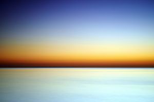 Beach, Brighton, Sunset, Long Exposure